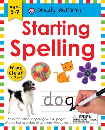 Wipe Clean Workbook: Starting Spelling: An introduction to spelling with 48 pages of practical exercises to do again and again