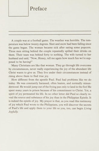 Living Joyfully (Living the New Testament Faith)
