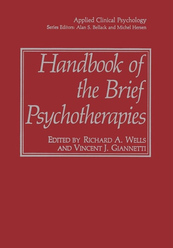 Handbook of the Brief Psychotherapies (NATO Science Series B:)