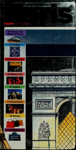 Knopf City Guide: Paris (Knopf Guides)