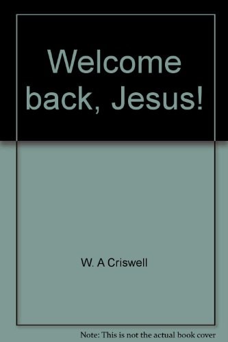 Welcome back, Jesus!