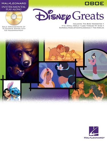 Disney Greats: Instrumental Play-Along - Oboe (Book/Online Audio)