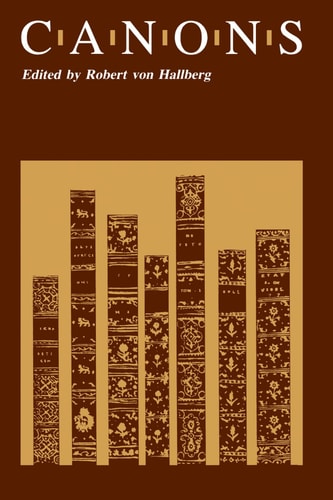 Canons (A Critical Inquiry Book)