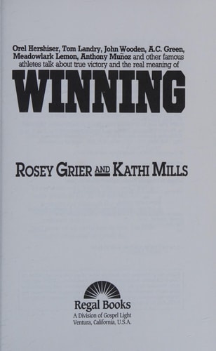Winning