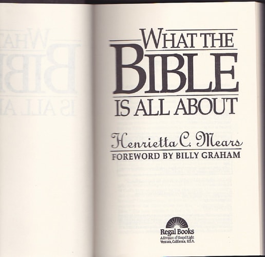 What the Bible Is All About