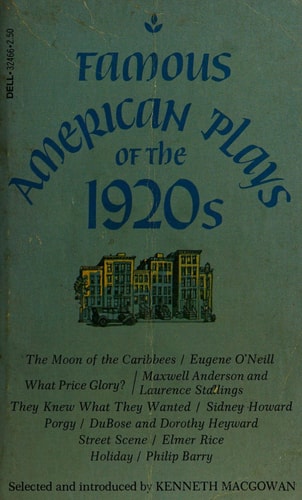 Famous American Plays of the 20's
