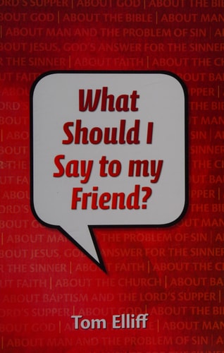 What Should I Say to my Friend?