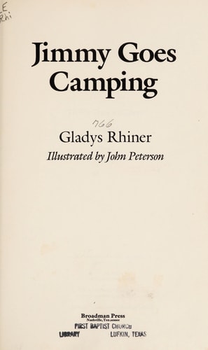 Jimmy goes camping