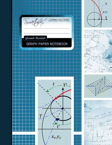 Graph Paper Notebook Squared Graphing Paper * Blank Quad Ruled * Large (8. 5 X 11 ) * Softback