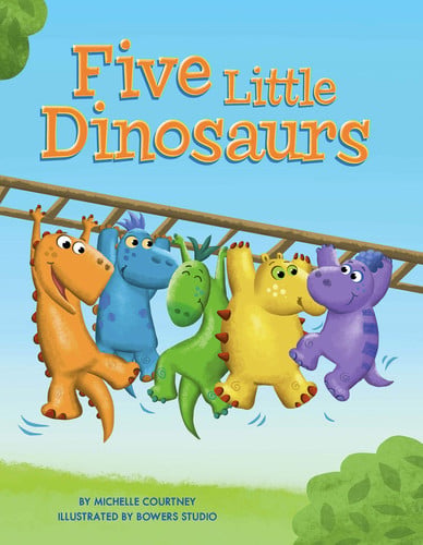 Five Little Dinosaurs - Children's Chunky Padded Board Book - Friendship
