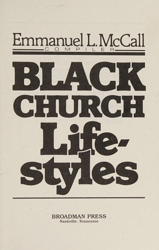 Black Church Life-Styles