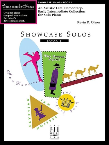 Showcase Solos, Book 1 (Composers in Focus, 1)