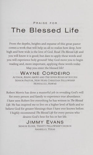 The Blessed Life:  The Simple Secret of Achieving Guaranteed Financial Results