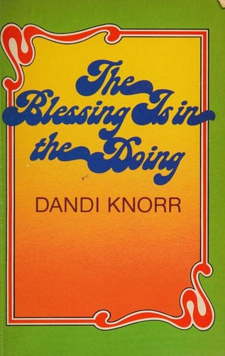 Blessing Is in the Doing