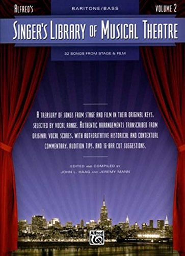 Singer's Library of Musical Theatre - Vol. 2: Baritone Book Only
