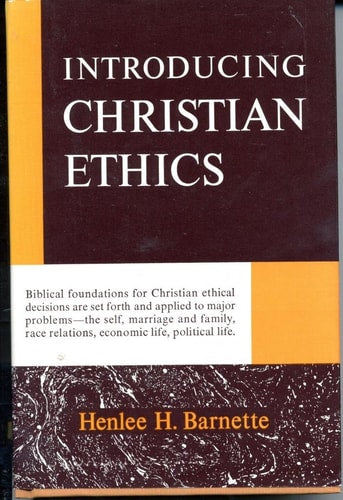 Introducing Christian Ethics