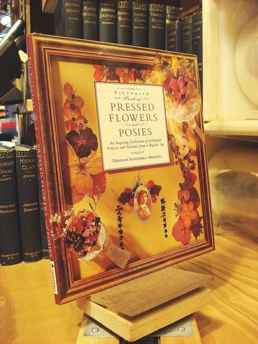 Victorian Book of Pressed Flowers and Roses