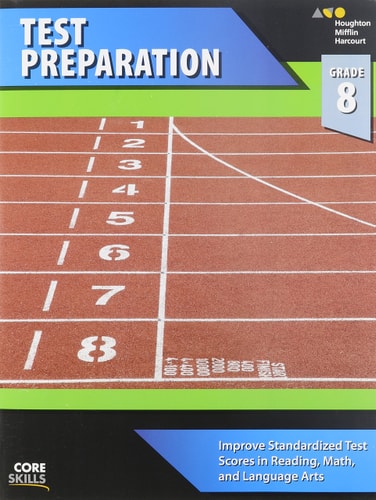 Steck-Vaughn Core Skills Test Preparation: Workbook Grade 8