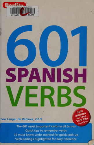 601 Spanish Verbs