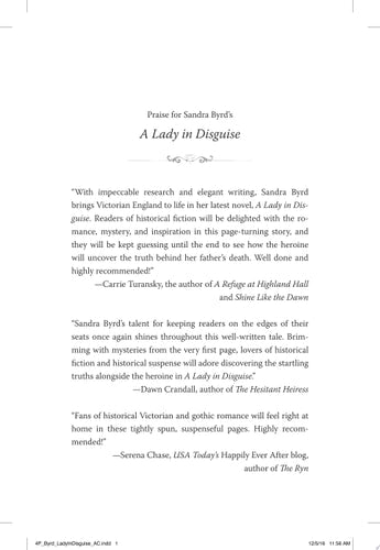 A Lady in Disguise: A Novel (The Daughters of Hampshire)
