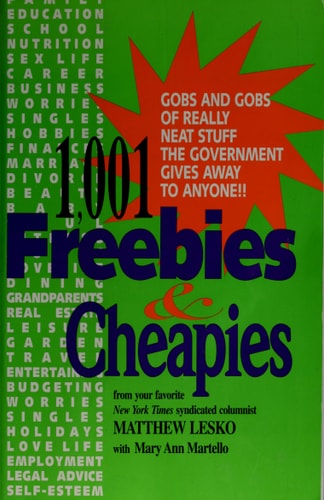 One Thousand and One Freebies and Cheapies