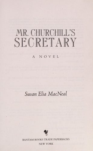 Mr. Churchill's Secretary A Maggie Hope Mystery