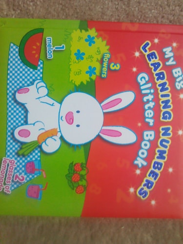 My Big Learning Numbers Glitter Book