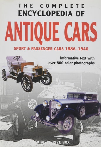 Comp Ency Antique Cars New Jacket