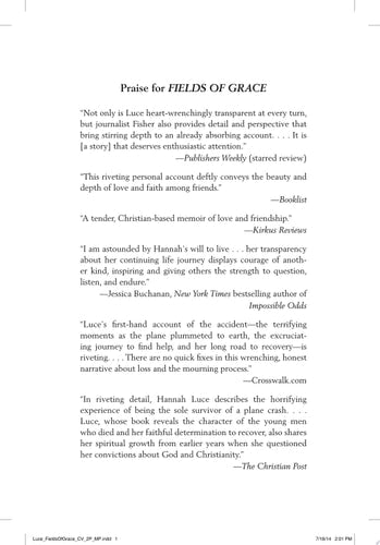 Fields of Grace: Faith, Friendship, and the Day I Nearly Lost Everything