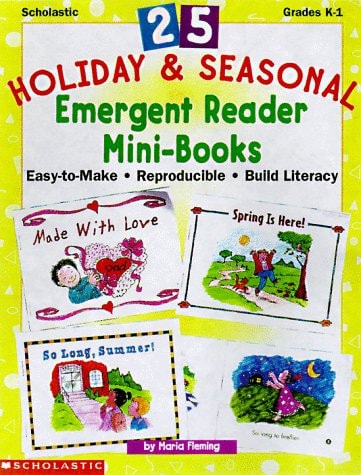 25 Holiday & Seasonal Emergent Reader Mini-Books (Grades K-1)