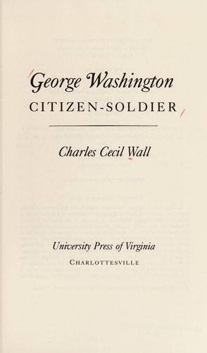 George Washington Citizen-Soldier