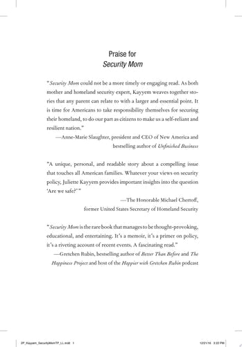 Security Mom: My Life Protecting the Home and Homeland