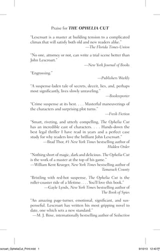 The Ophelia Cut: A Novel