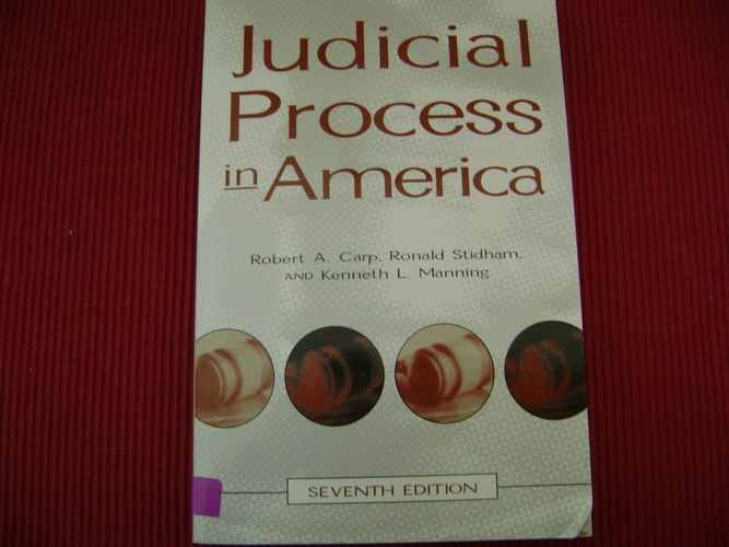 Judicial Process In America, 7th Edition