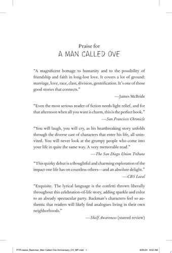 A Man Called Ove: A Novel
