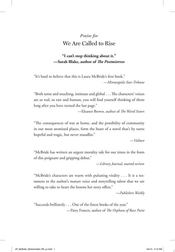 We Are Called to Rise: A Novel