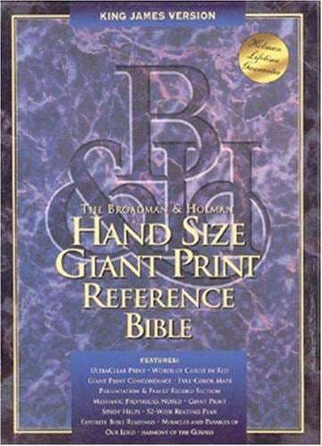 KJV Hand Size Giant Print Reference (Indexed)