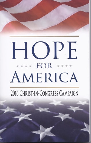 Hope for America - 2016 Christ in Congress Campaign