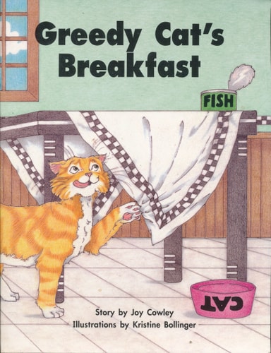 Greedy Cat's breakfast