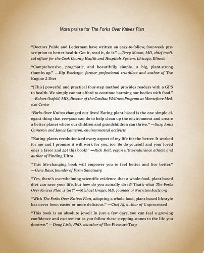 The Forks Over Knives Plan: How to Transition to the Life-Saving, Whole-Food, Plant-Based Diet