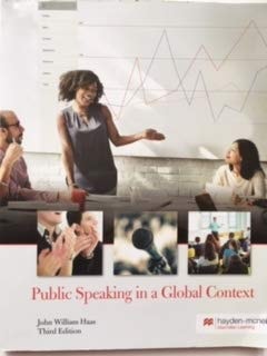 Public Speaking in a Global Context Third Edition