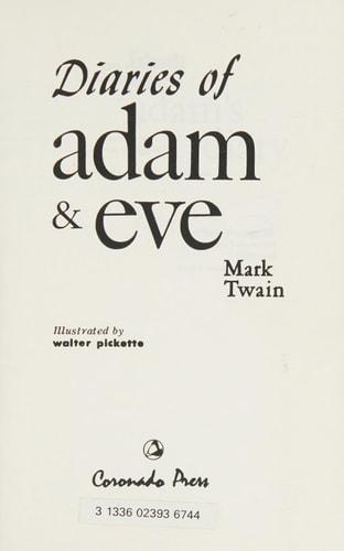 Diaries of Adam and Eve