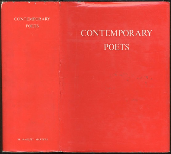 Contemporary poets (Contemporary writers of the English language)