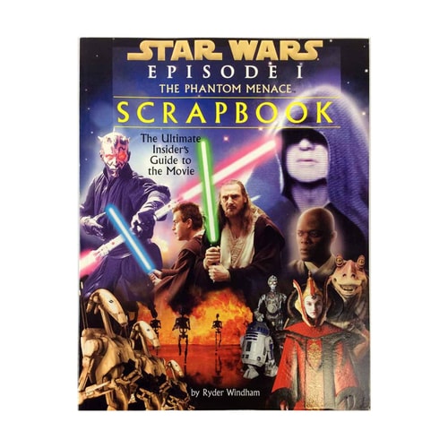 Star Wars Episode 1 : The Phantom Menace Movie Scrapbook