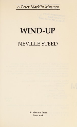 Wind-Up: A Peter Marklin Mystery