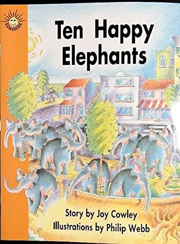 Ten Happy Elephants