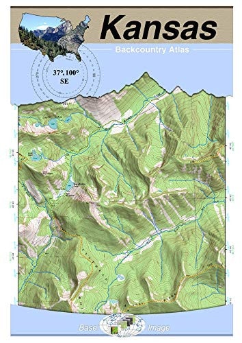 37°100° SE - Liberal, Kansas Backcountry Atlas (Topo)