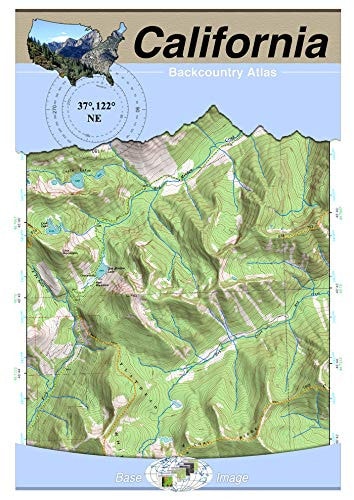 37°122° NE - San Francisco, California Backcountry Atlas (Topo)