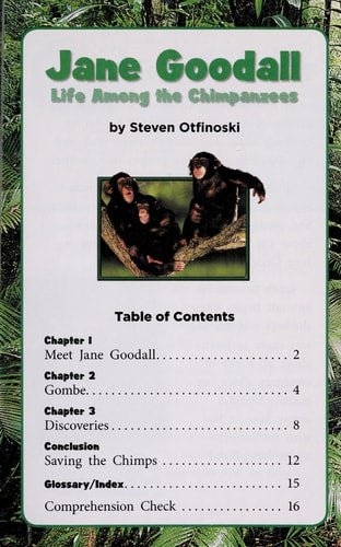 Jane Goodall - Life Among the Chimpanzees (Biography)