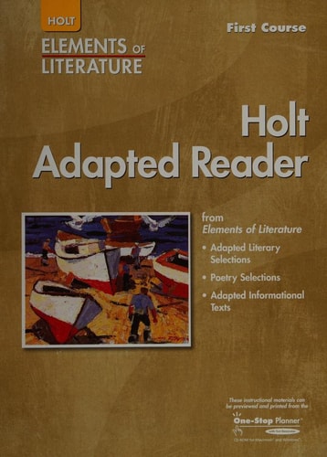 Elements of Literature: Adapted Reader First course